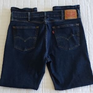 NWOT Levi's Mens 511 Red Tab Indigo Straight Denim Stretch Jeans Size 38W X 32L